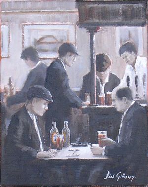 original oil painting by Dick Gilhespy