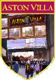 Aston Villa AFC football paintings by Dick Gilhespy